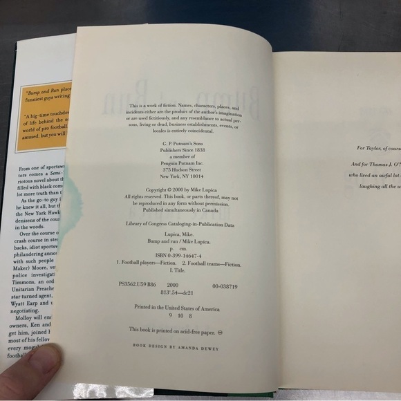 Bump and Run By: Mike Lupica, Hardback book - Picture 3 of 7